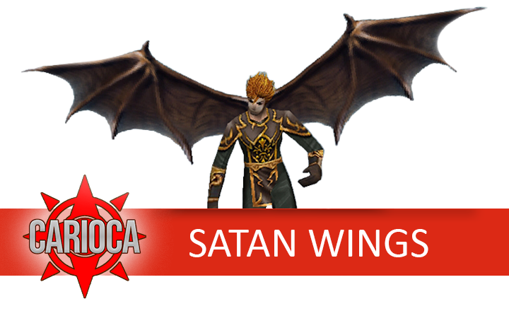 SATAN WINGS +11 + LUCK + FULL OPTION