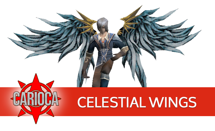 CELESTIAL WINGS FULL OPTION + LUCK +11